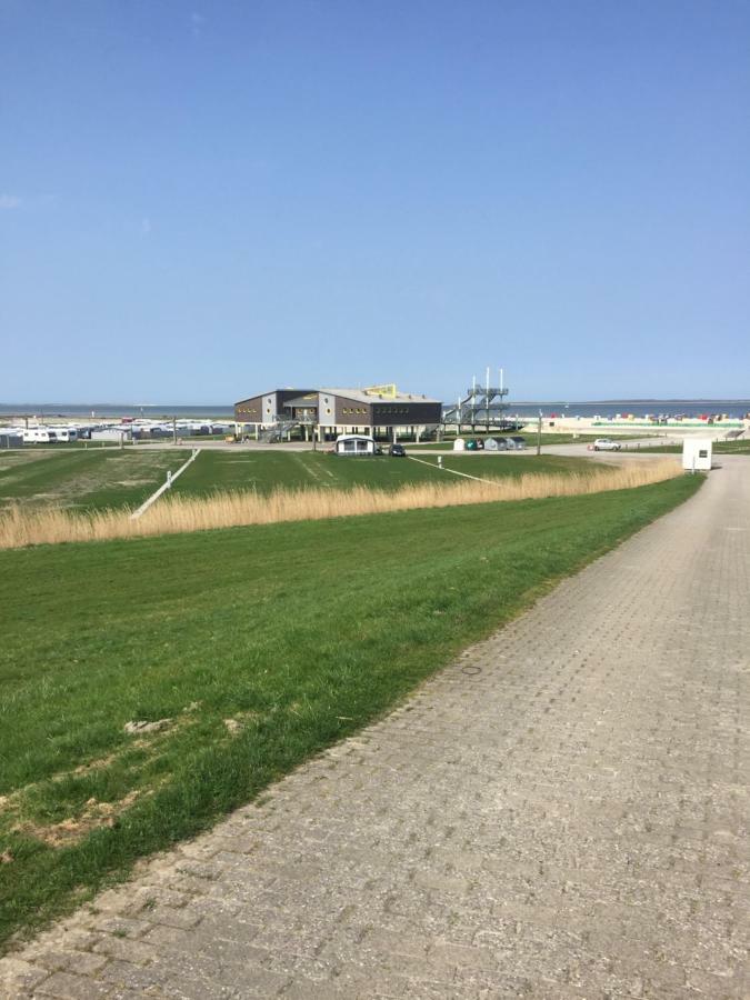 Ferienwohnung schöner Ausblick Dornumersiel Exterior foto